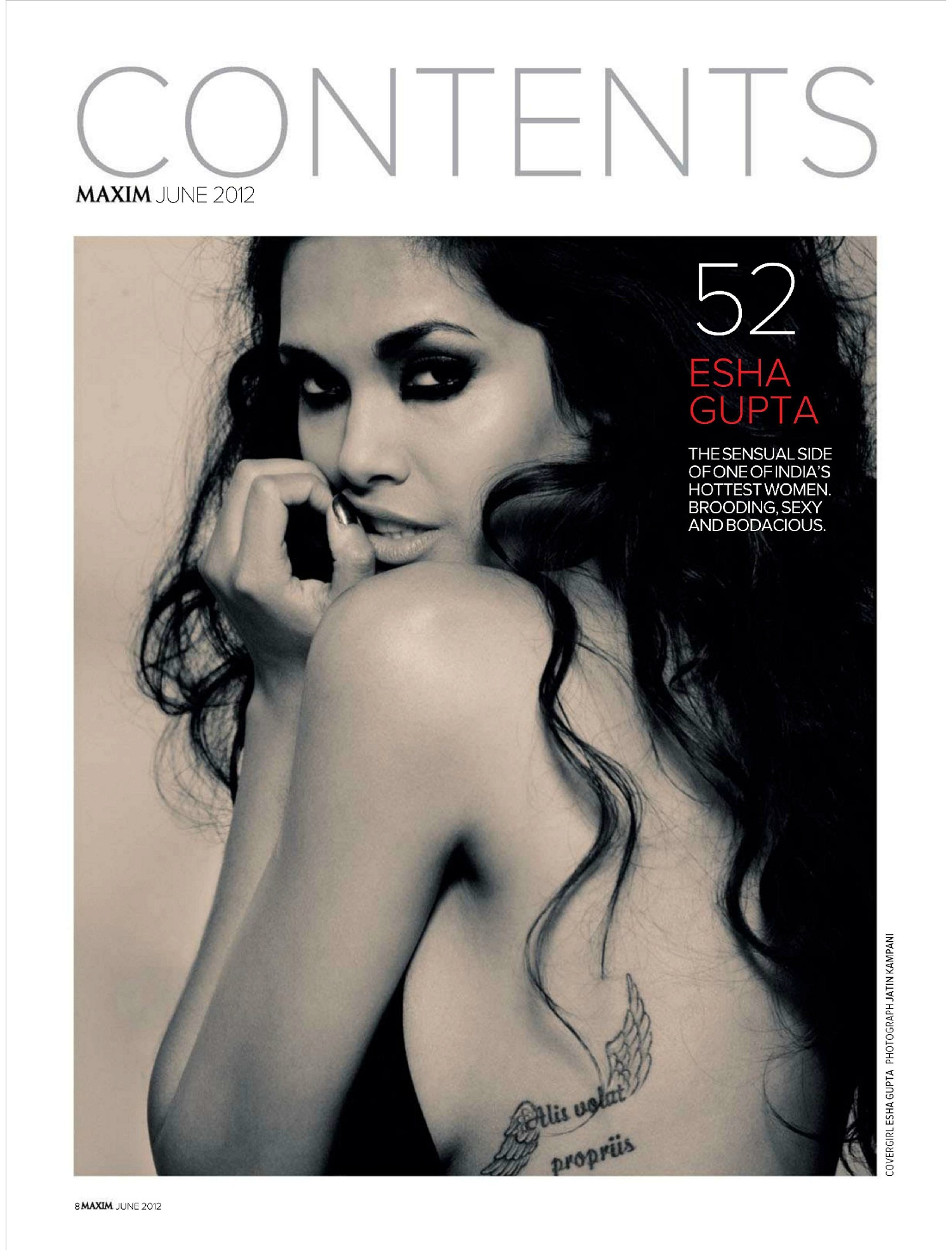 Esha Gupta For Maxim Magazine India Your Daily Girl