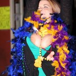 Mardi Gras - Topless flashers with large tits! 4