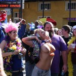 Mardi Gras - Topless flashers with large tits! 5