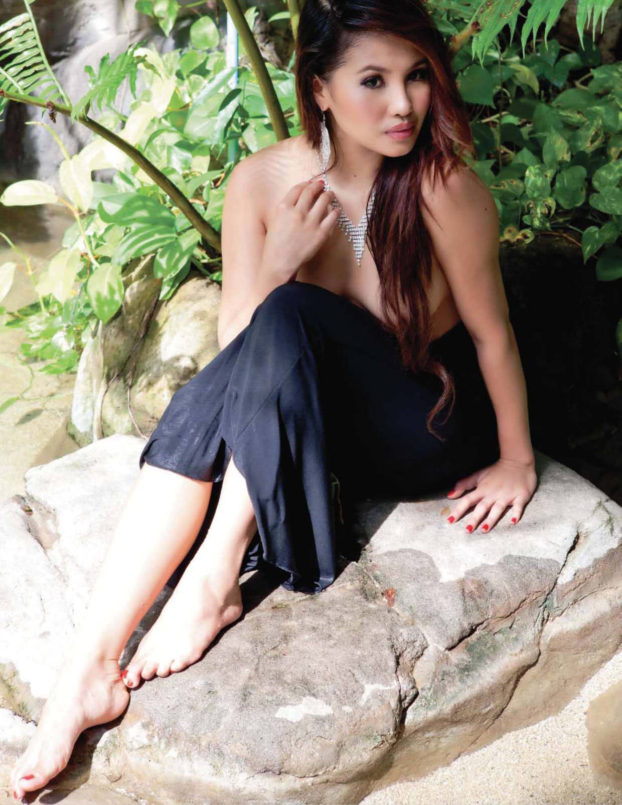 Rhea Laroza in Playboy Phillippines