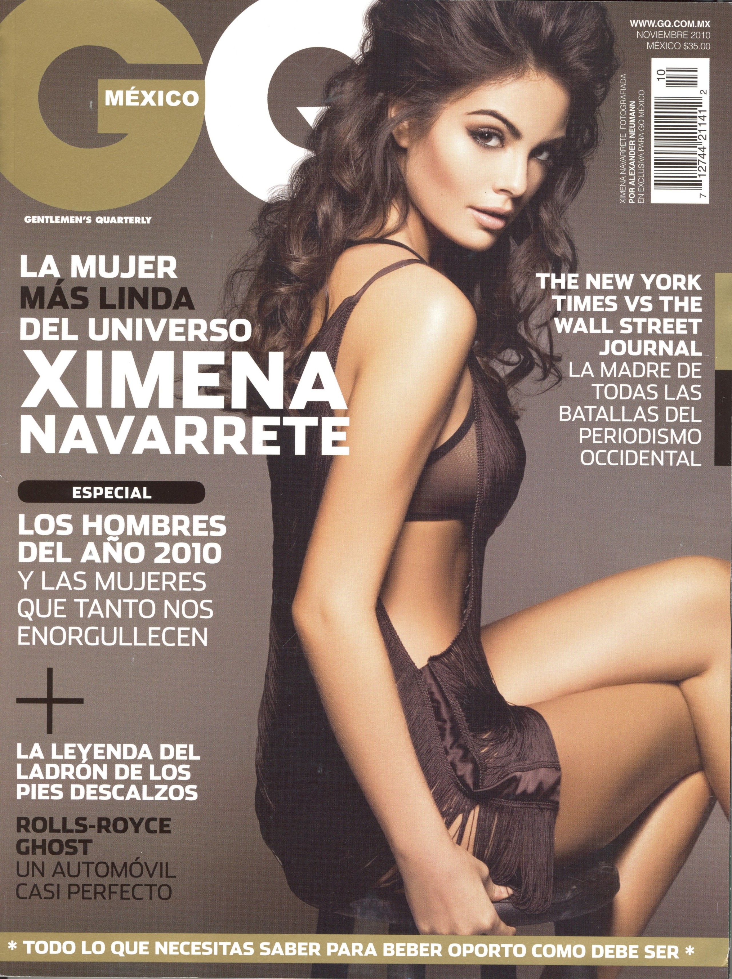 Ximena Navarrete 2010 Miss Universe in GQ Magazine