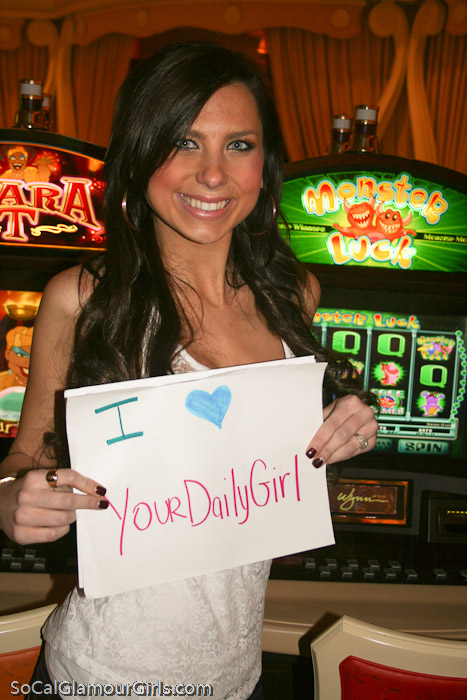 Tessie Tarrentino of SoCalGlamourGirls loves YDG in Vegas