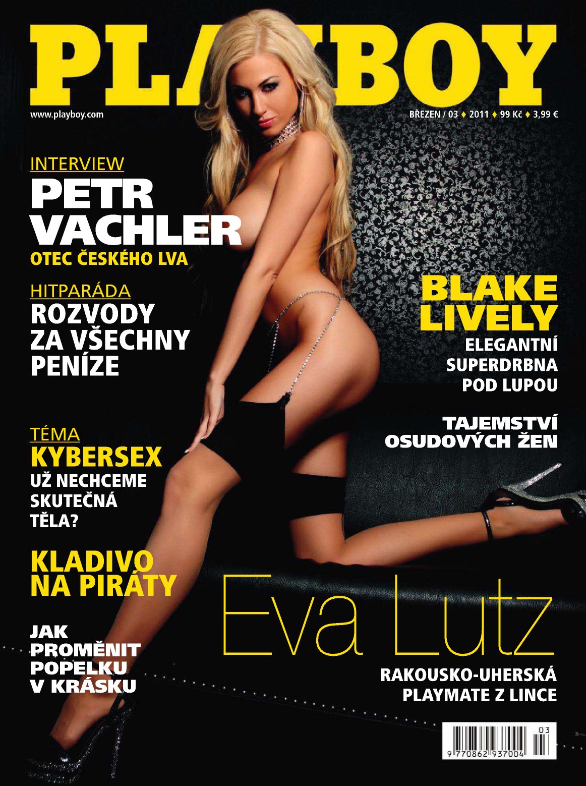 Eva Lutz in Playboy Czech Republic