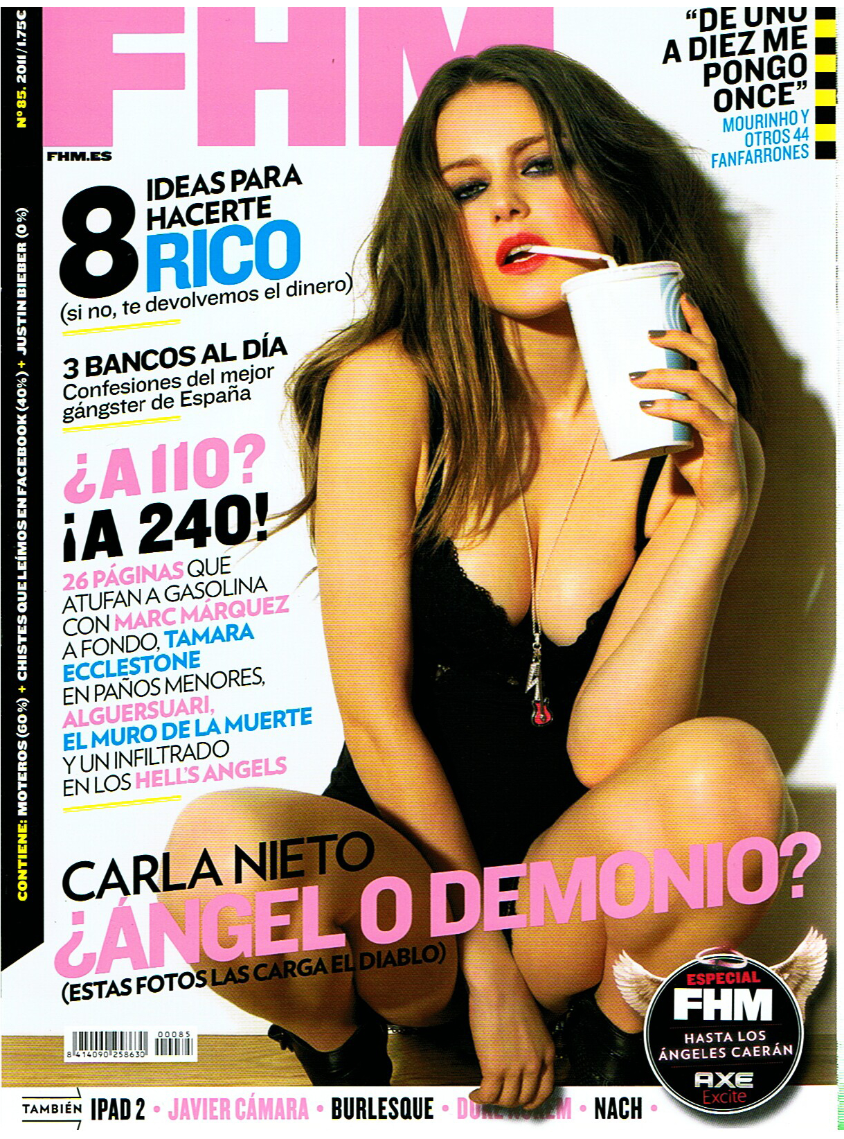 Carla Nieto looking good in FHM Magazine