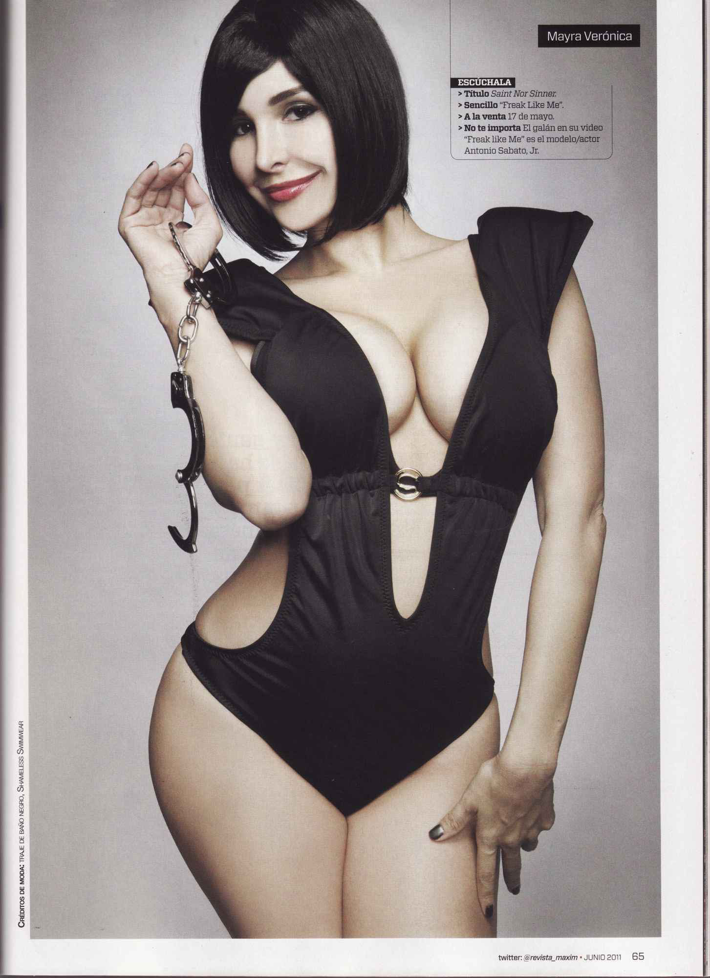 Mayra Veronica in Maxim Magazine