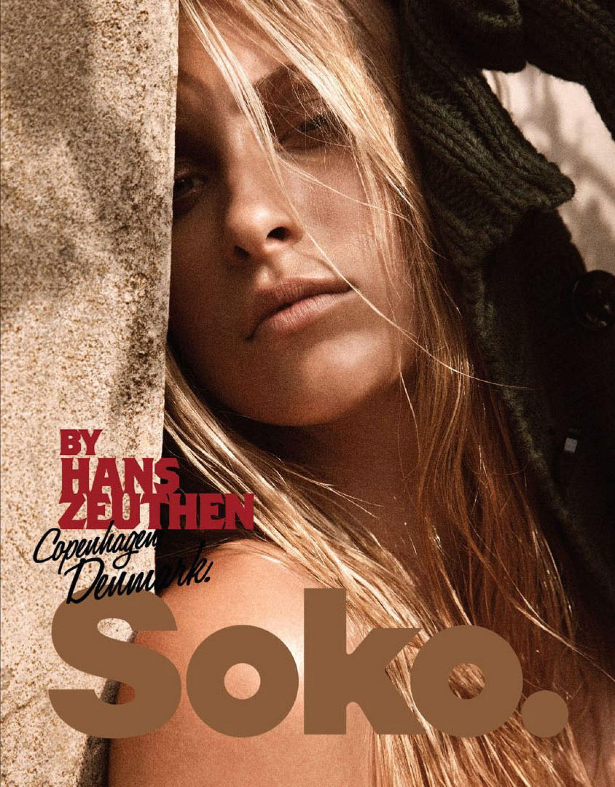 Rose topless in Soko Magazine