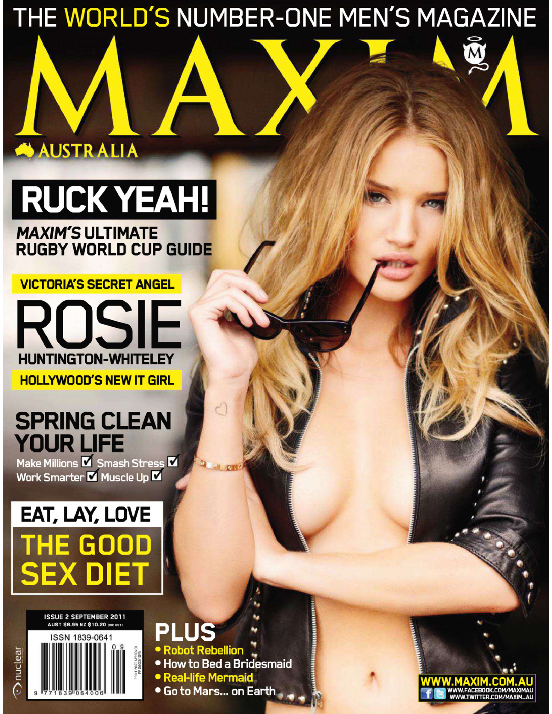 Rosie Huntington-Whiteley in Maxim Magazine