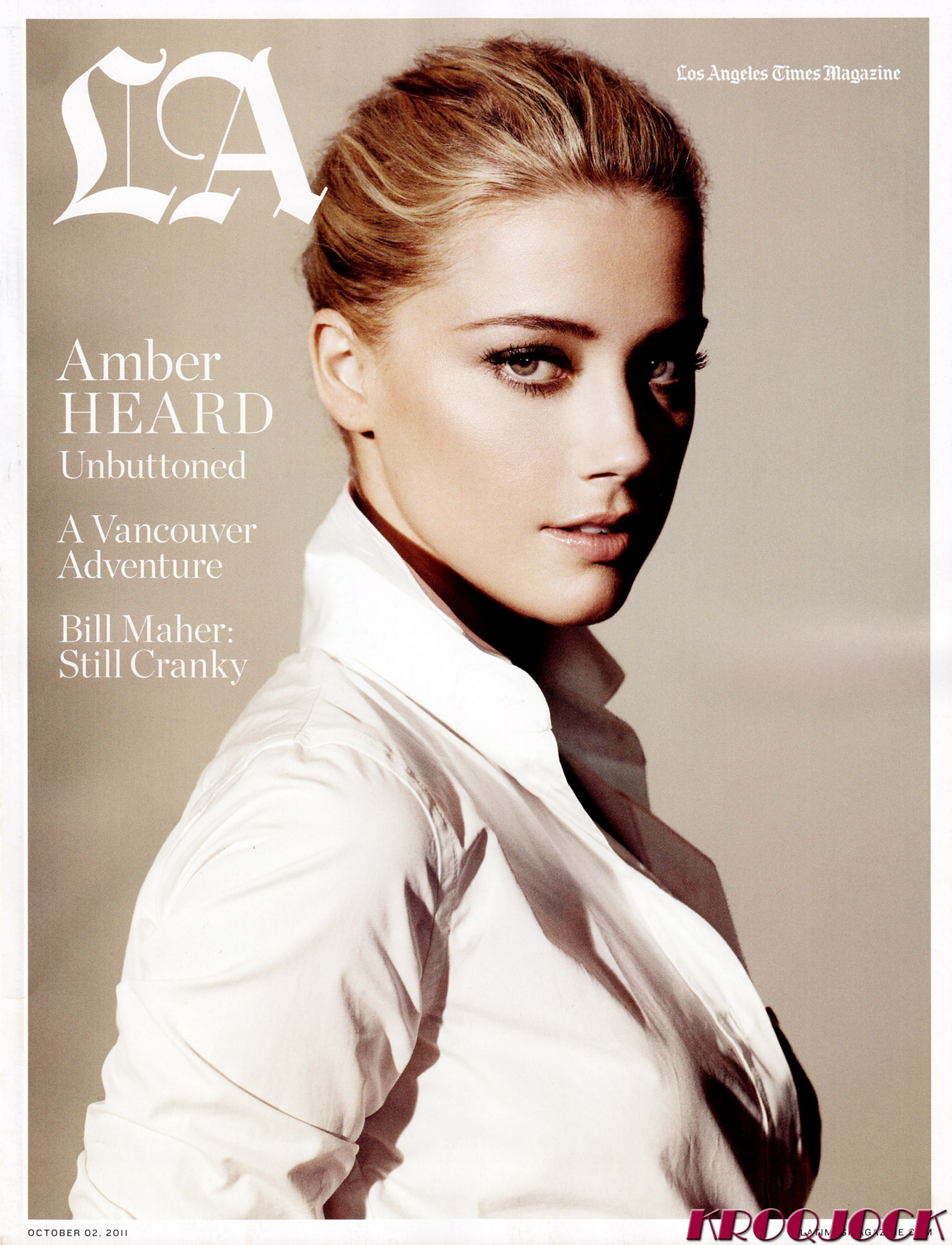 Amber Heard in LA Times Magazine
