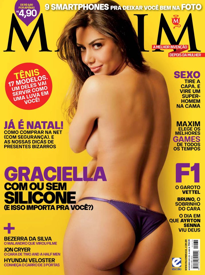 Graciella Carvalho in Maxim Magazine Brazil