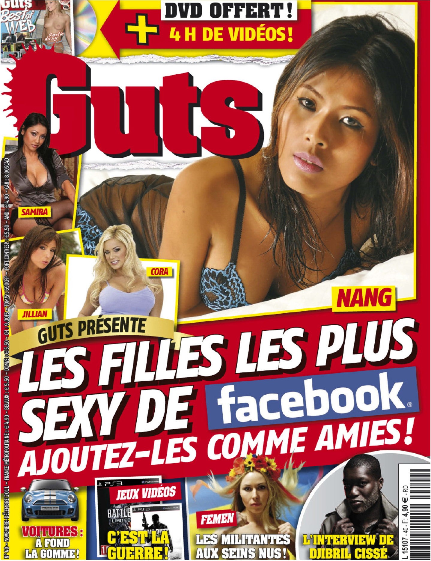 Hottest Girls of Facebook for Guts Magazine