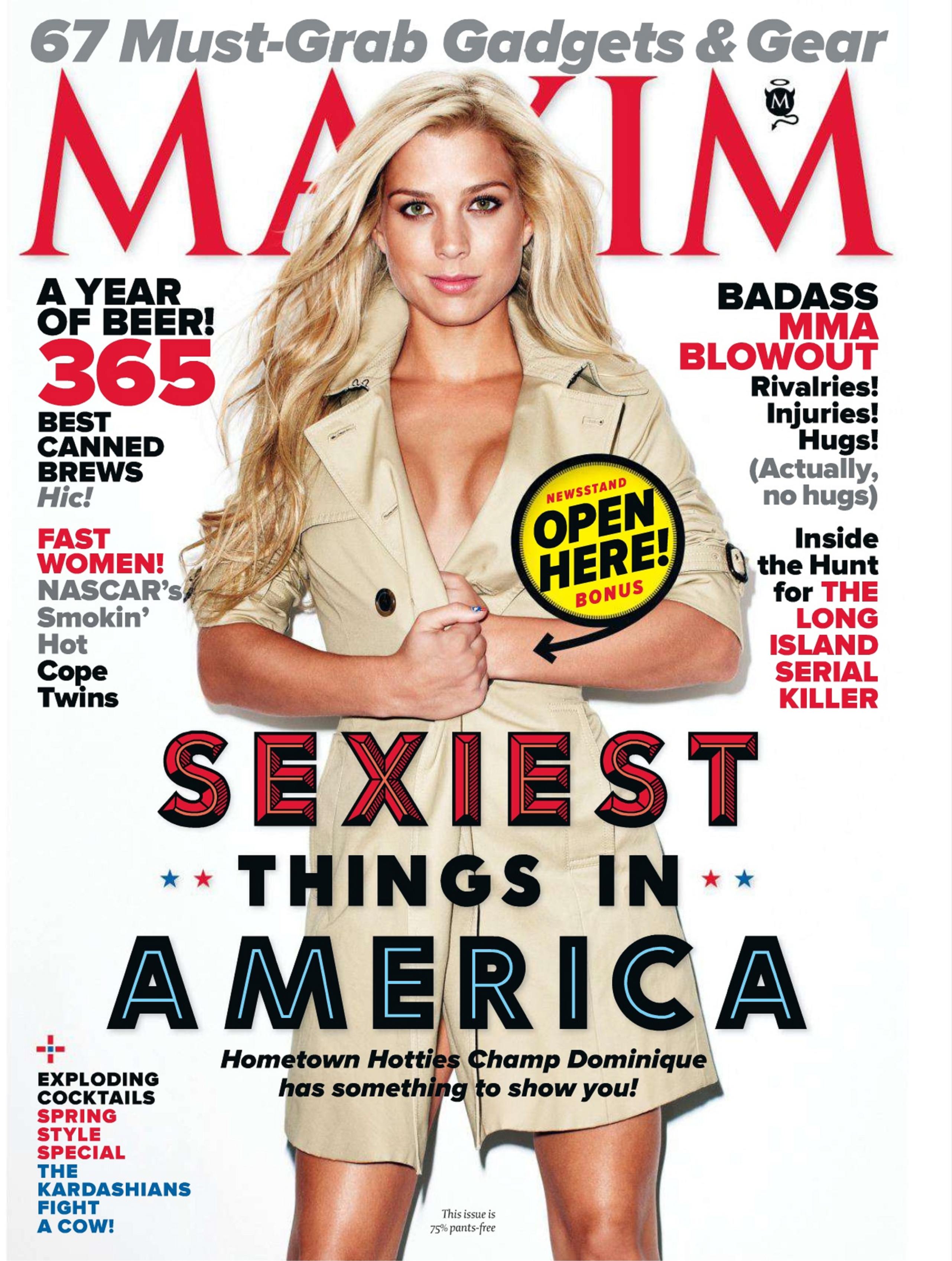 Hometown Hotties Champ Dominique for Maxim Magazine