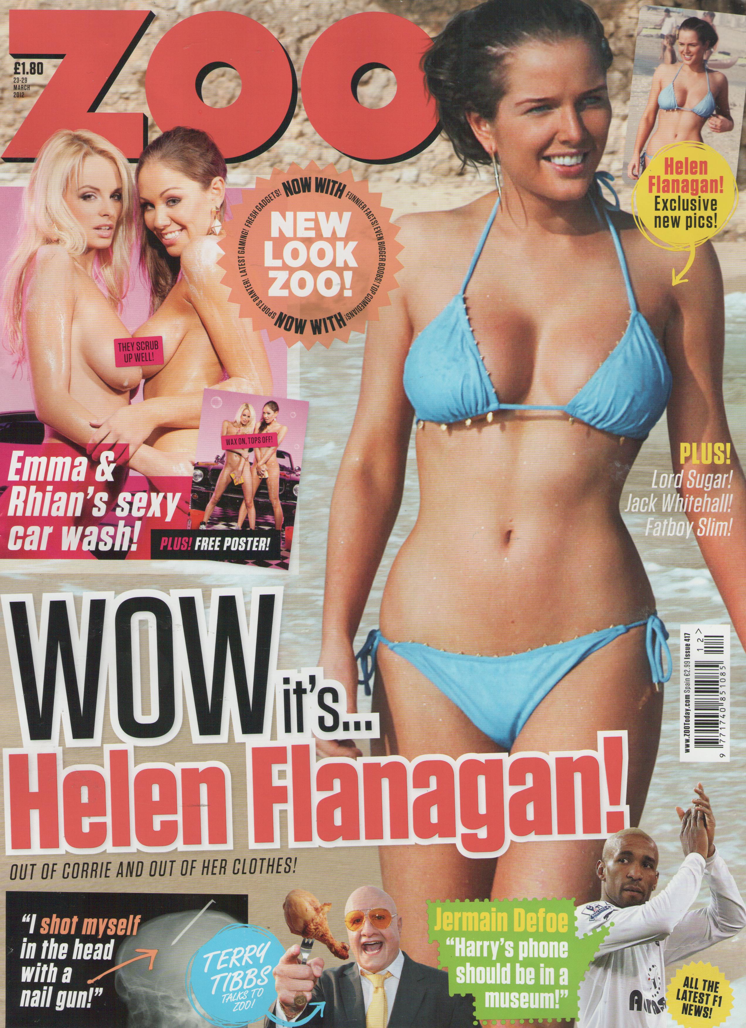 Helen Flanagan bikini pictures for Zoo Magazine