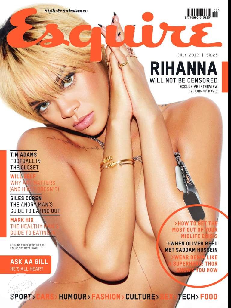 Rihanna in Esquire Magazine