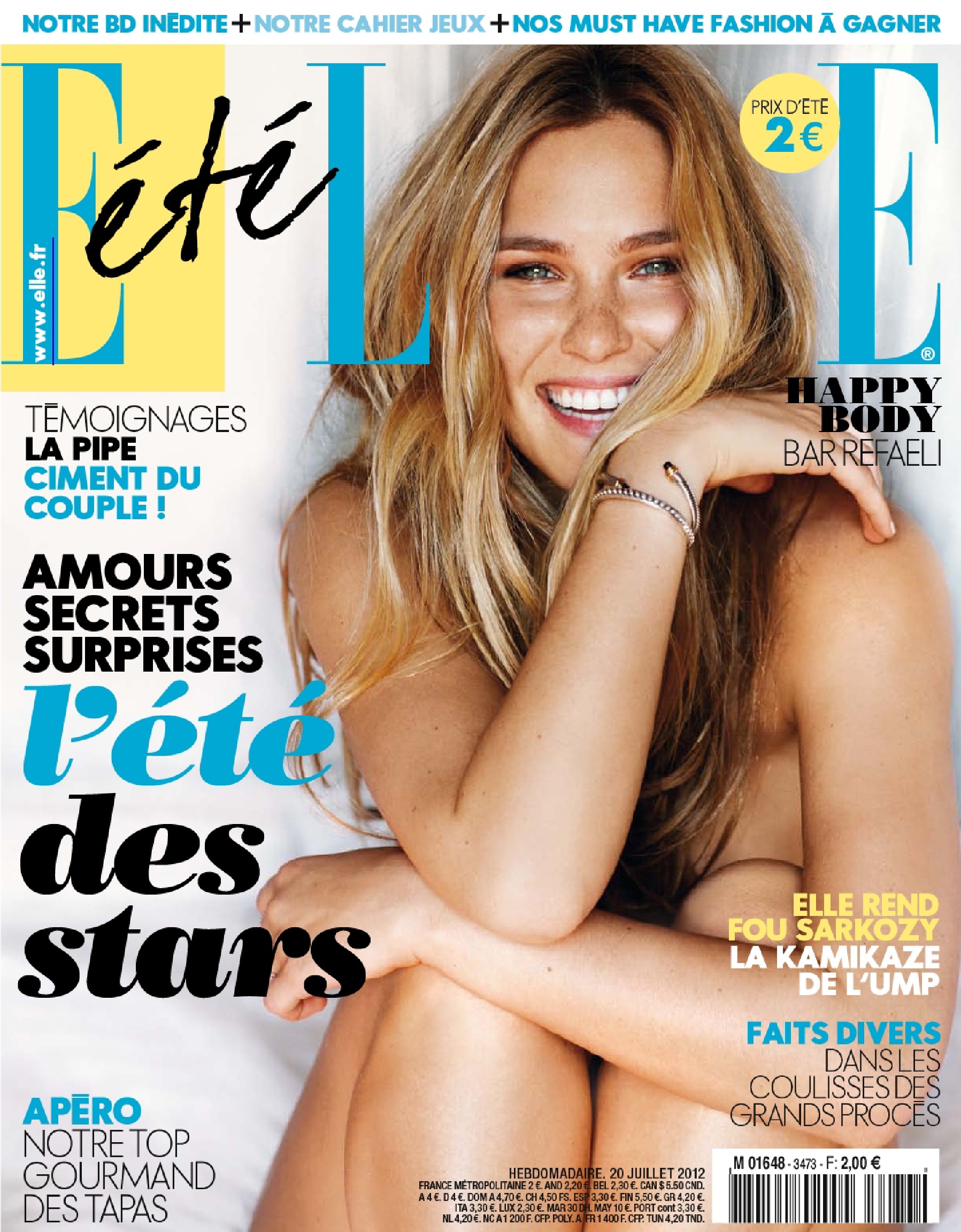 Bar Refaeli for Elle Magazine France