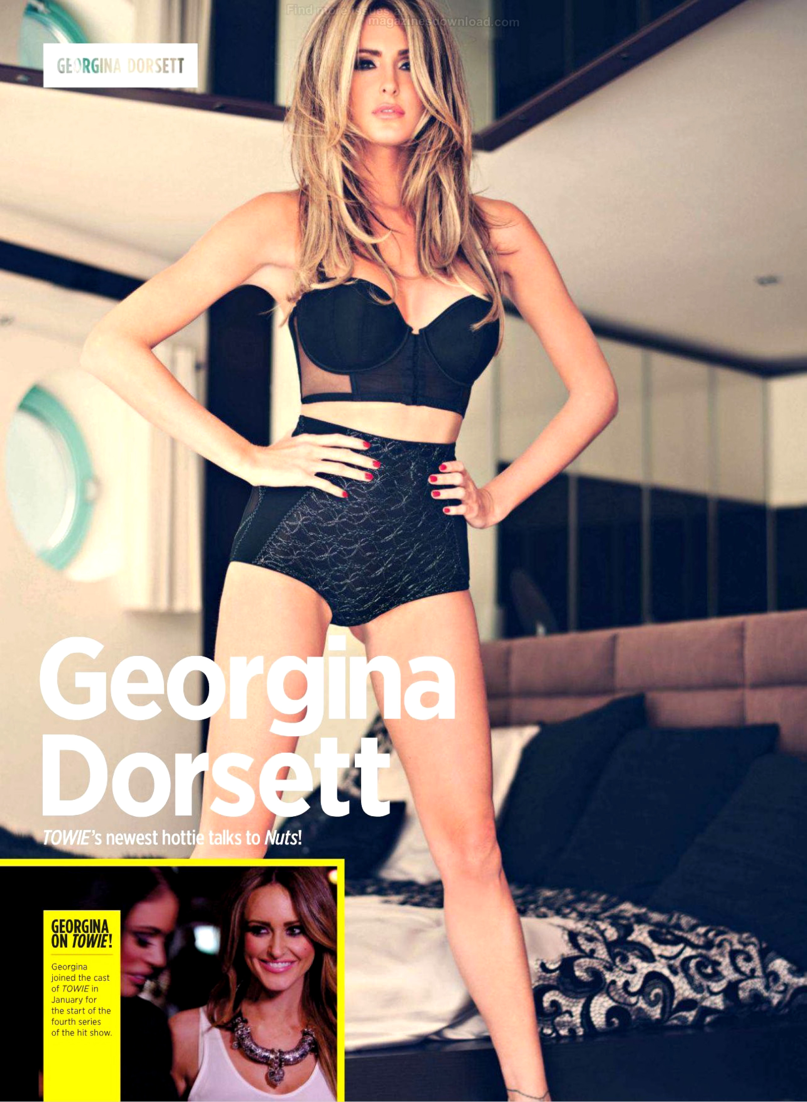 Georgina Dorsett for Nuts Magazine