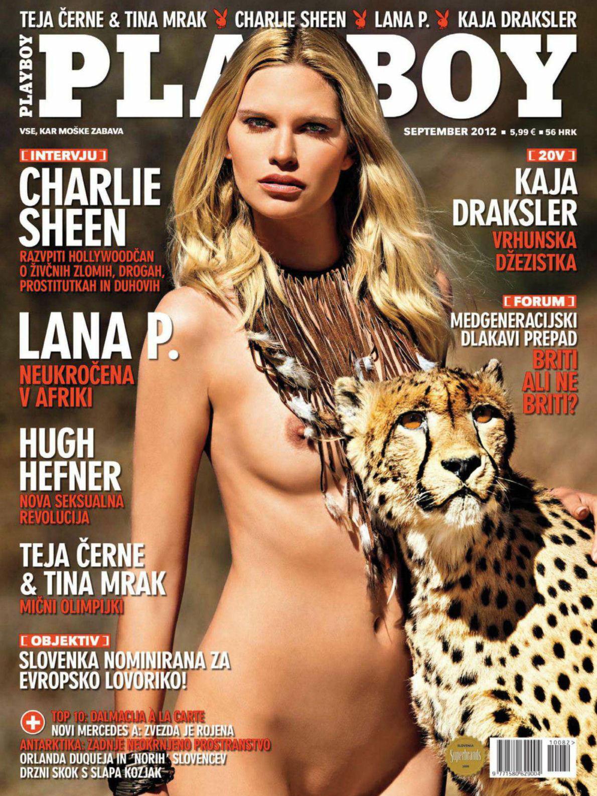 Lana Petanic nude for Playboy Magazine Slovenia