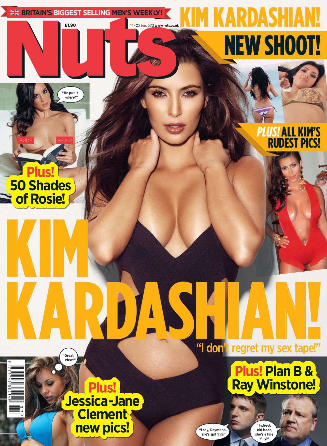 Kim Kardashian for Nuts Magazine