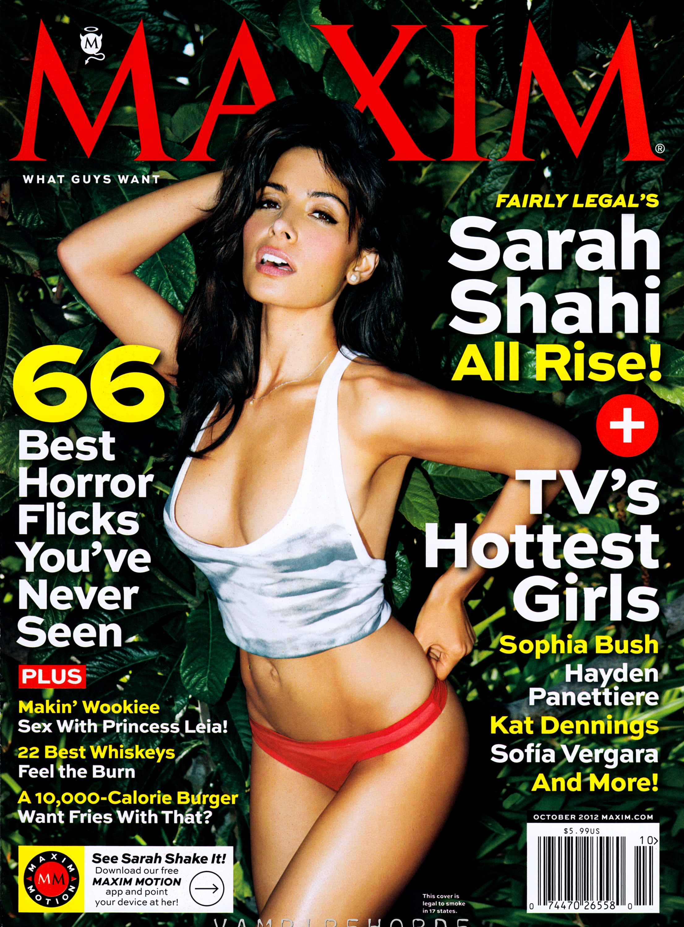 Sarah Shahi for Maxim Magazine