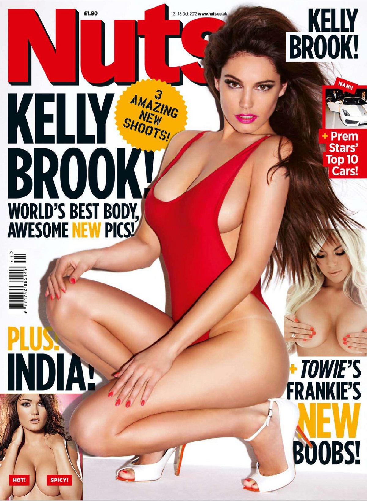 Kelly Brook for Nuts Magazine