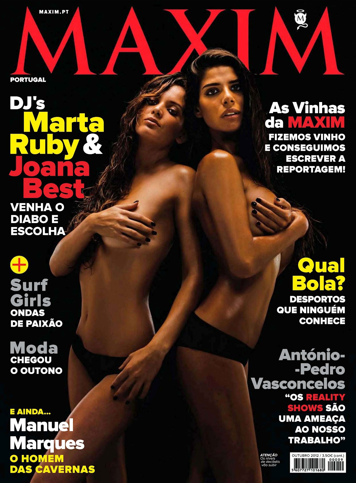 Marta Ruby, and Joana Best for Maxim Magazine Portugal