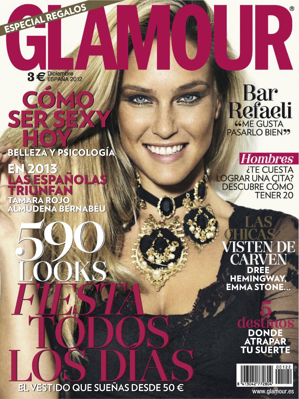 Bar Rafaeli for Glamour Magazine Spain
