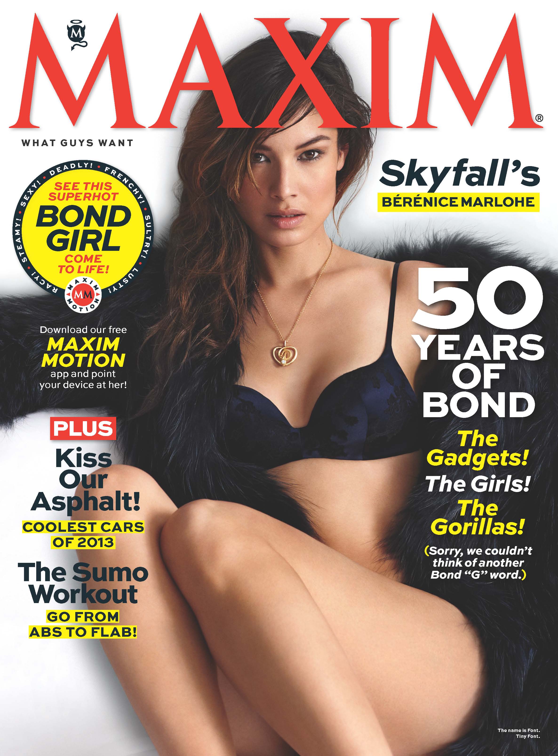 Berenice Marlohe for Maxim Magazine