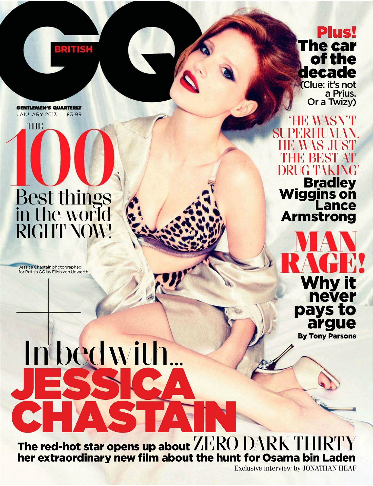 Jessica Chastain for GQ Magazine