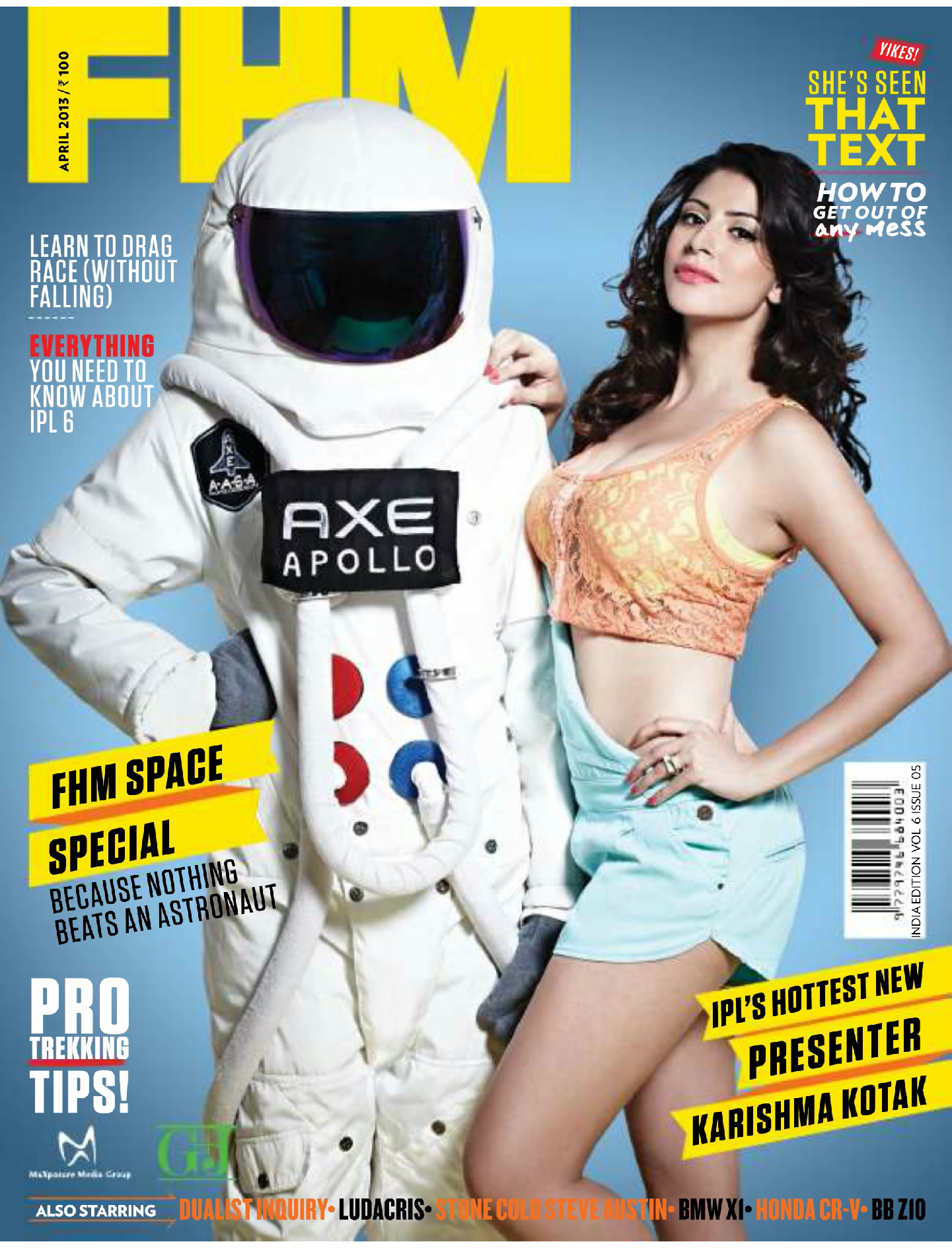 Karishma Kotak for FHM Magazine India
