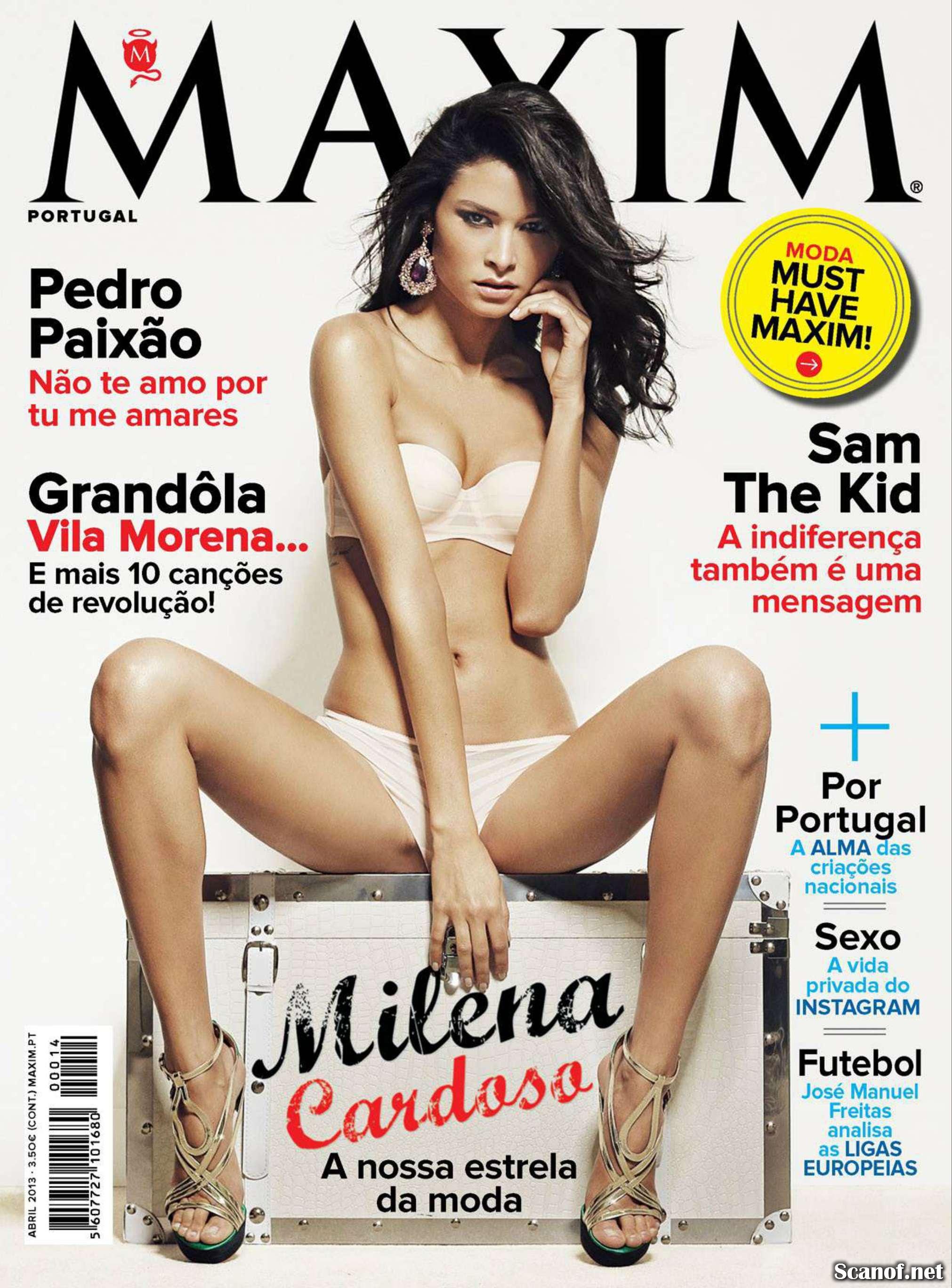 Milena Cardosa for Maxim Magazine Portugal