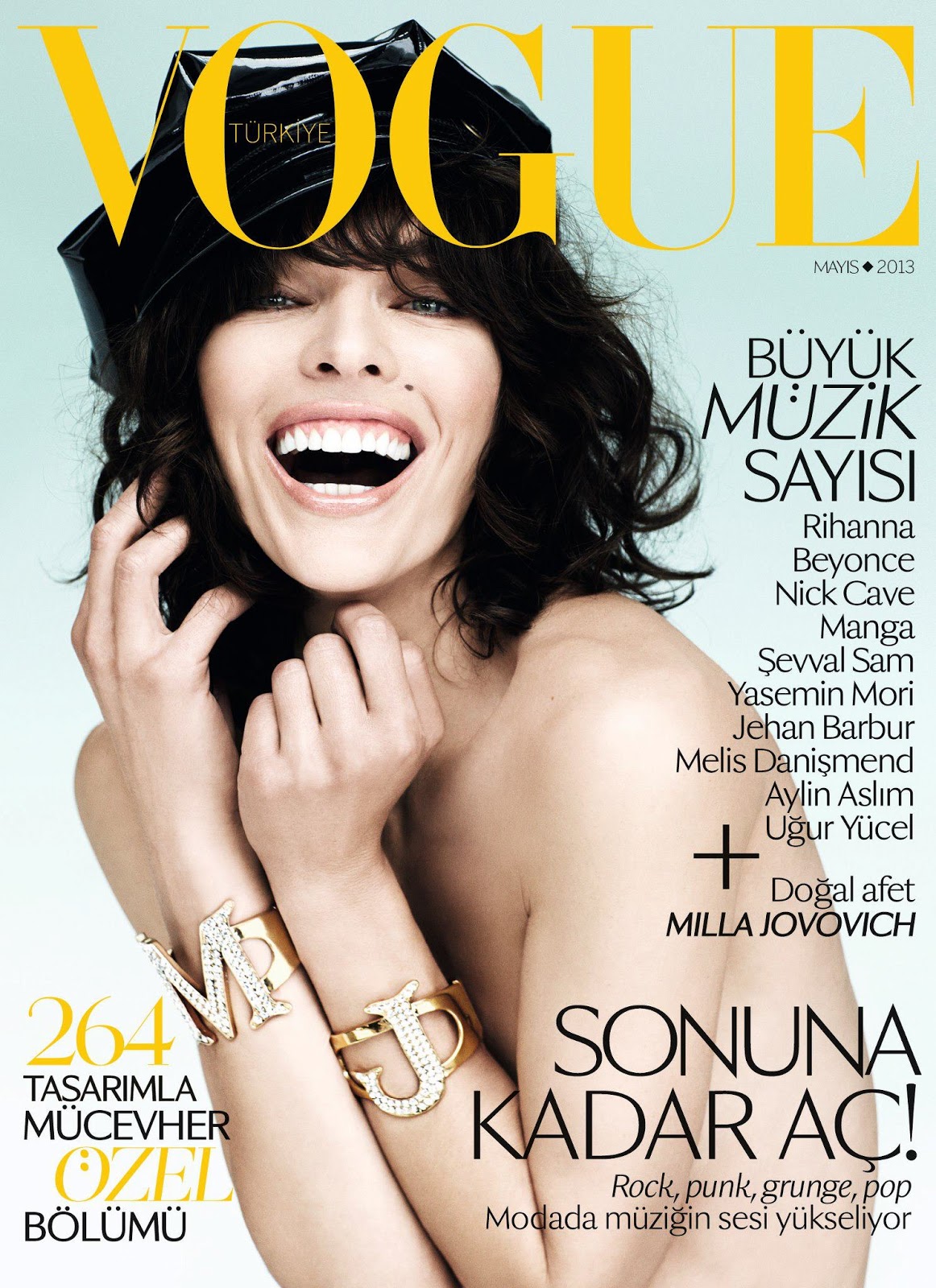 Milla Jovovich for Vogue Magazine Turkey