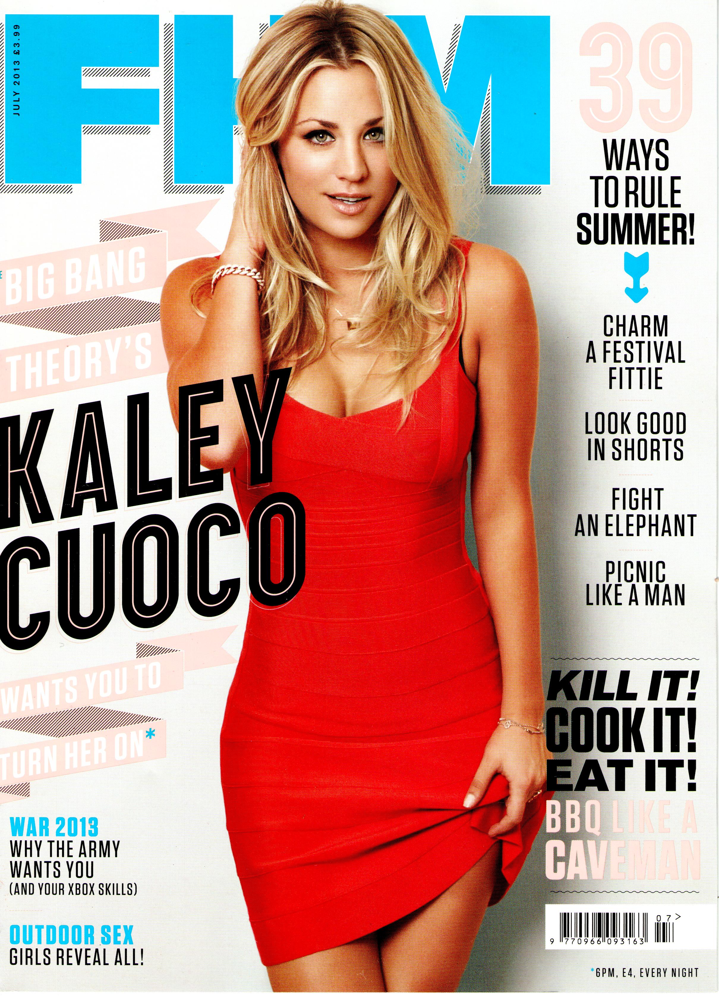 Kaley Cuoco for FHM Magazine