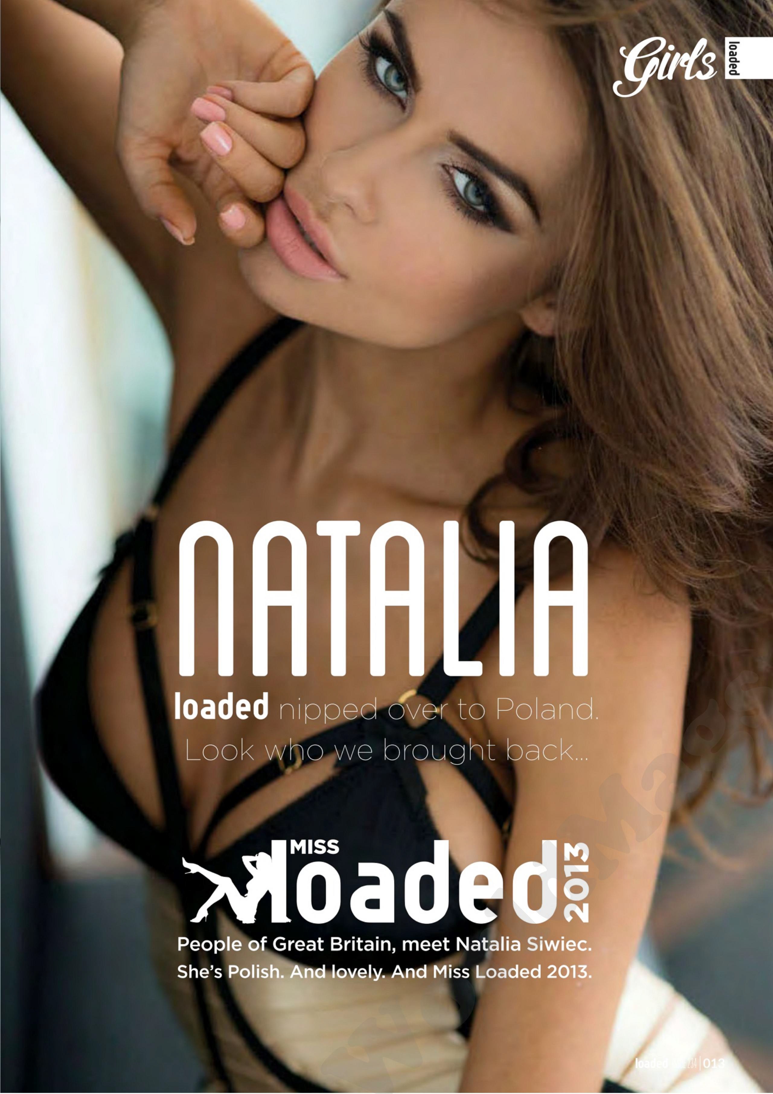 Natalia Siwiec for Loaded Magazine