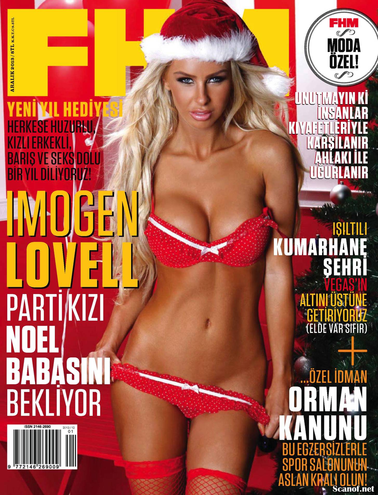 Imogen Lovell for FHM Magazine Turkey