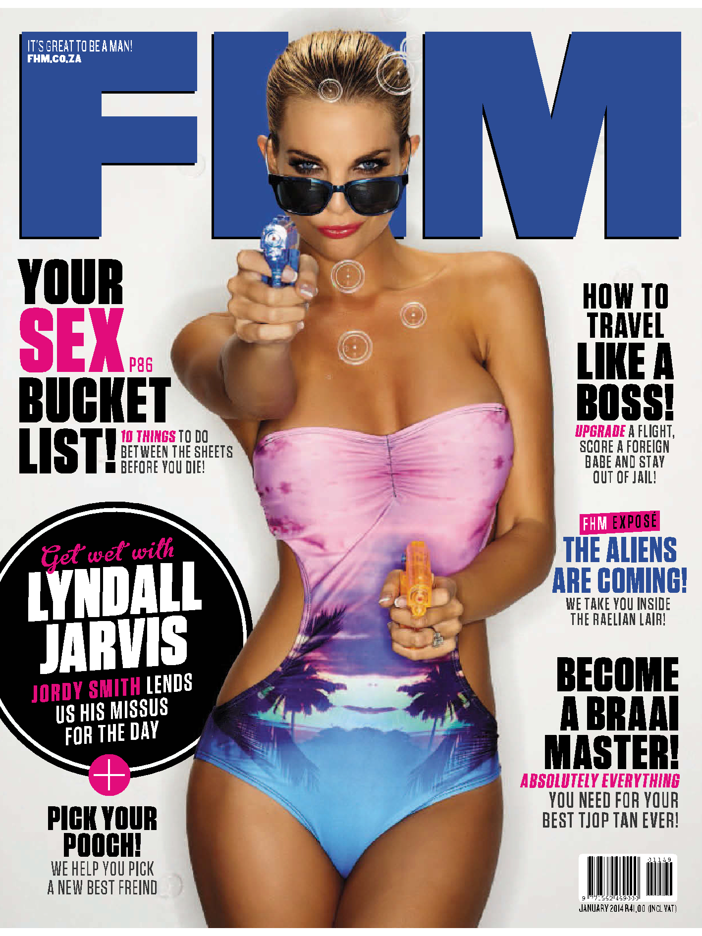 Lyndall Jarvis for FHM Magazine South Africa