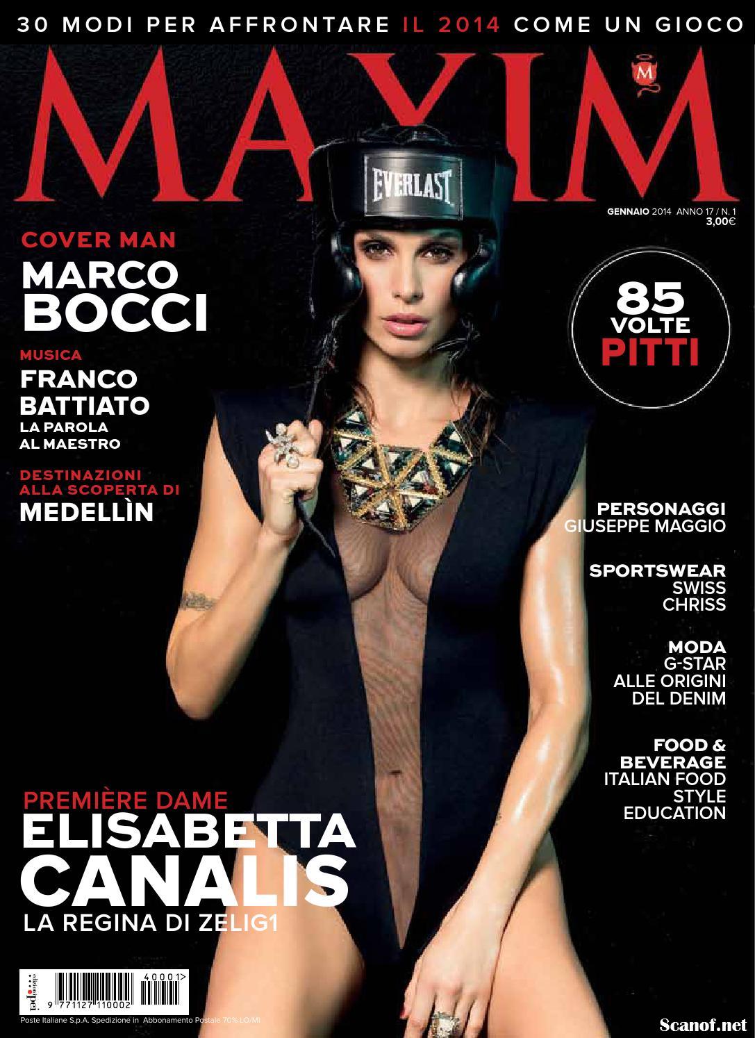 Elisabetta Canalis for Maxim Magazine Italy