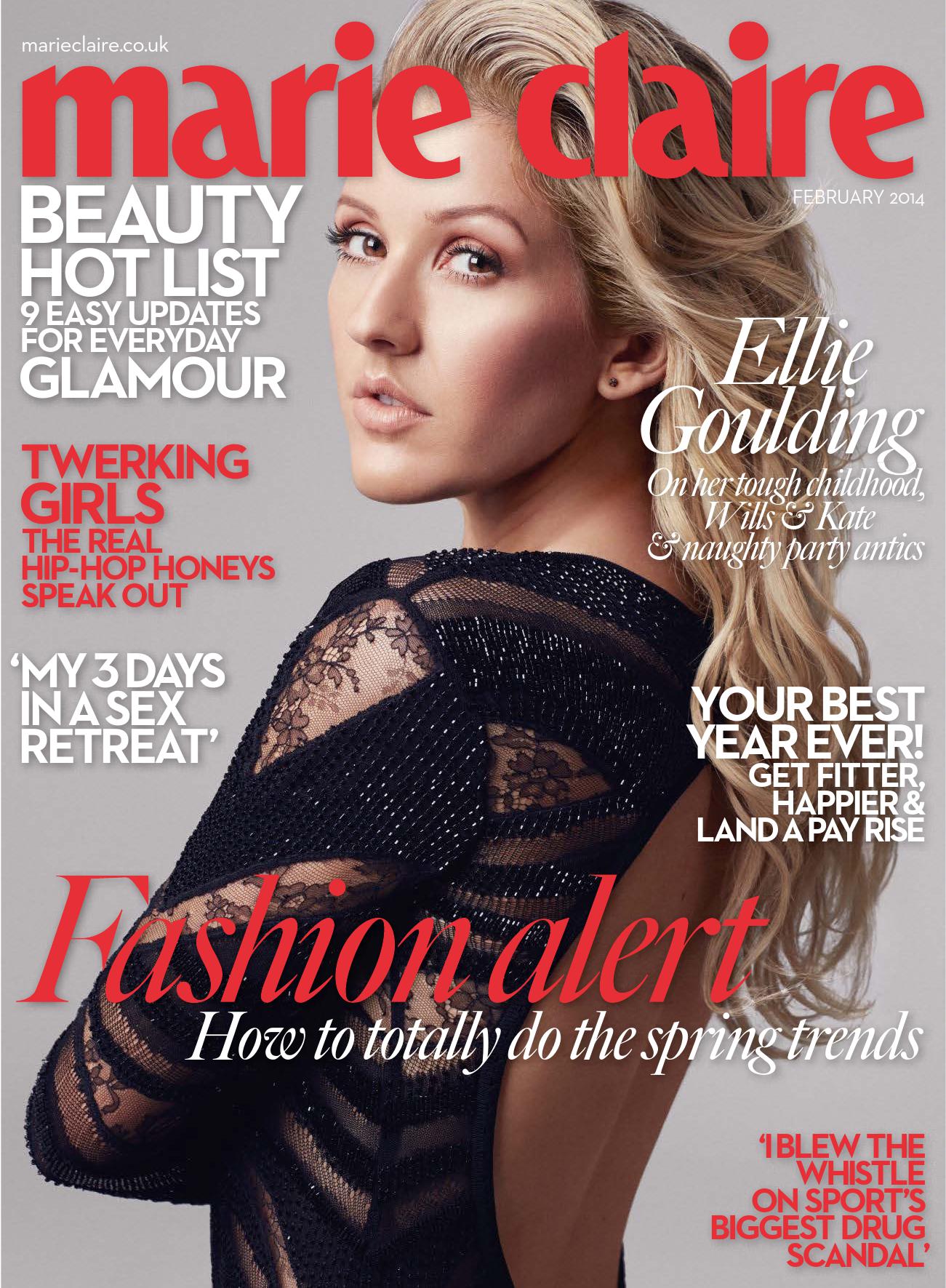 Ellie Goulding for Marie Claire Magazine
