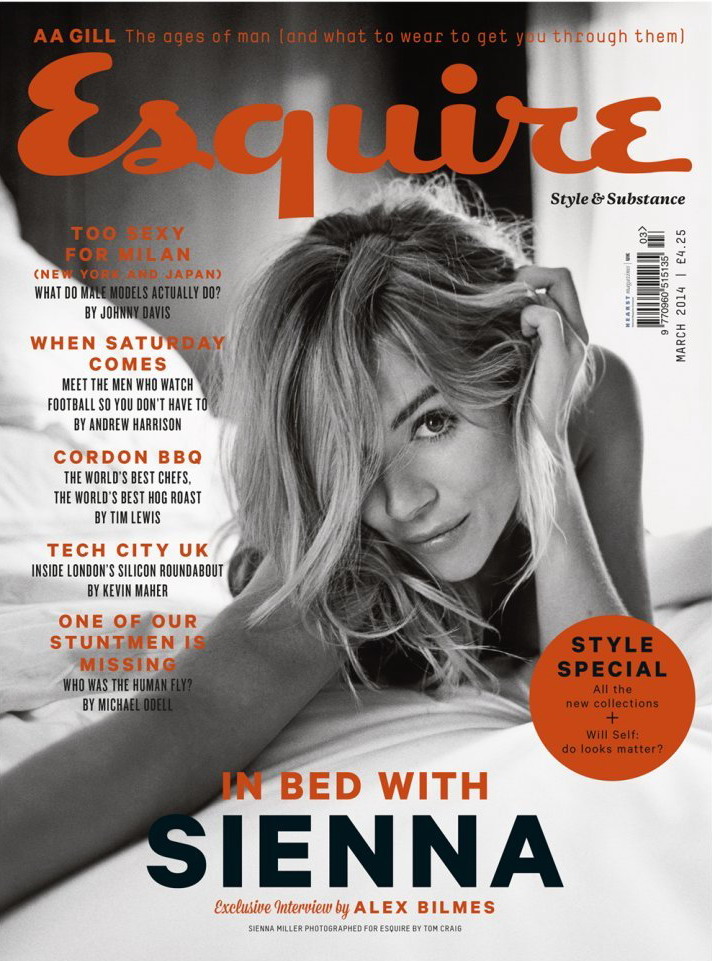 Sienna Miller for Esquire Magazine