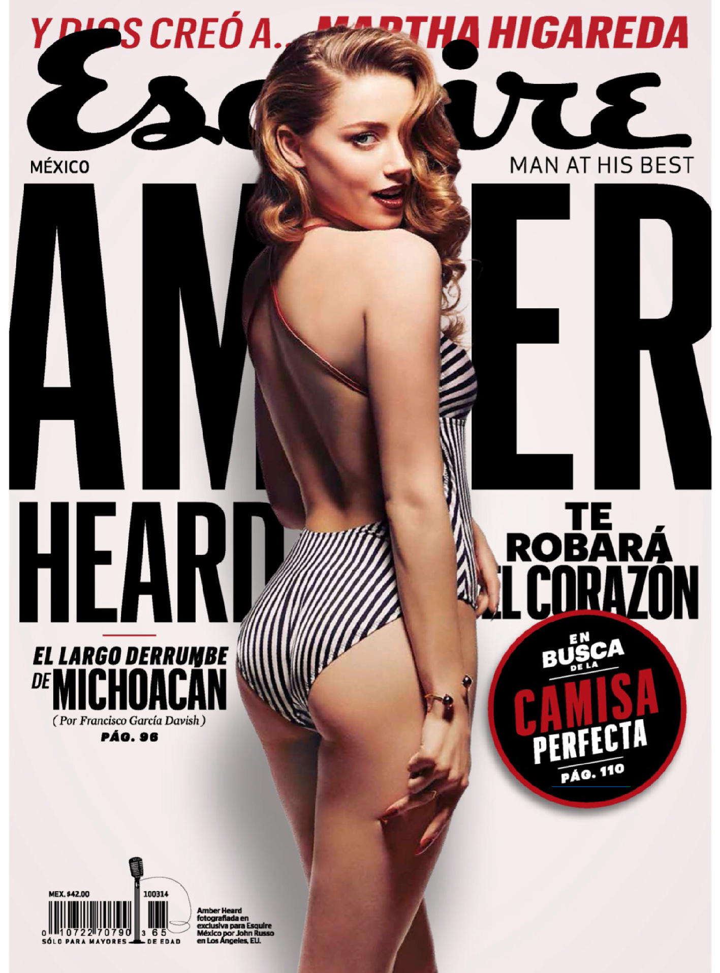 Amber Heard for Esquire Magazine Mexico