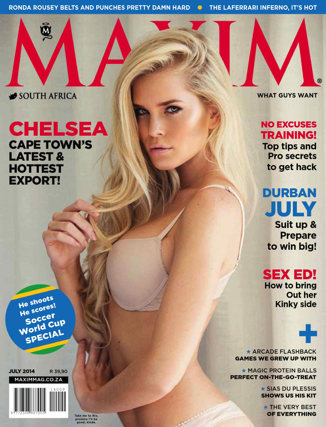 Chelsea Le Roux for Maxim Magazine South Africa