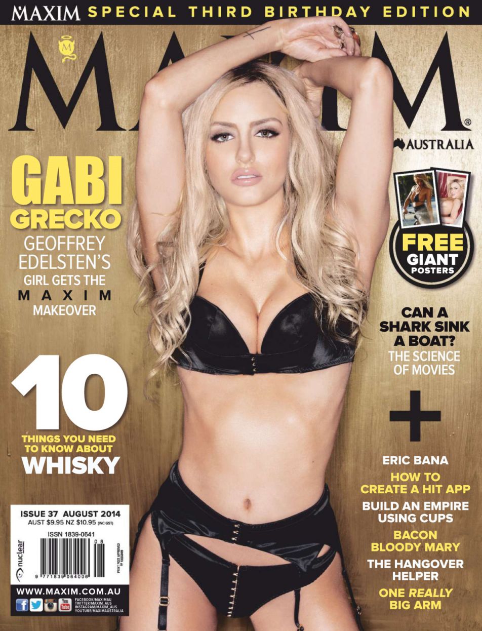 Gabi Grecko for Maxim Magazine Australia