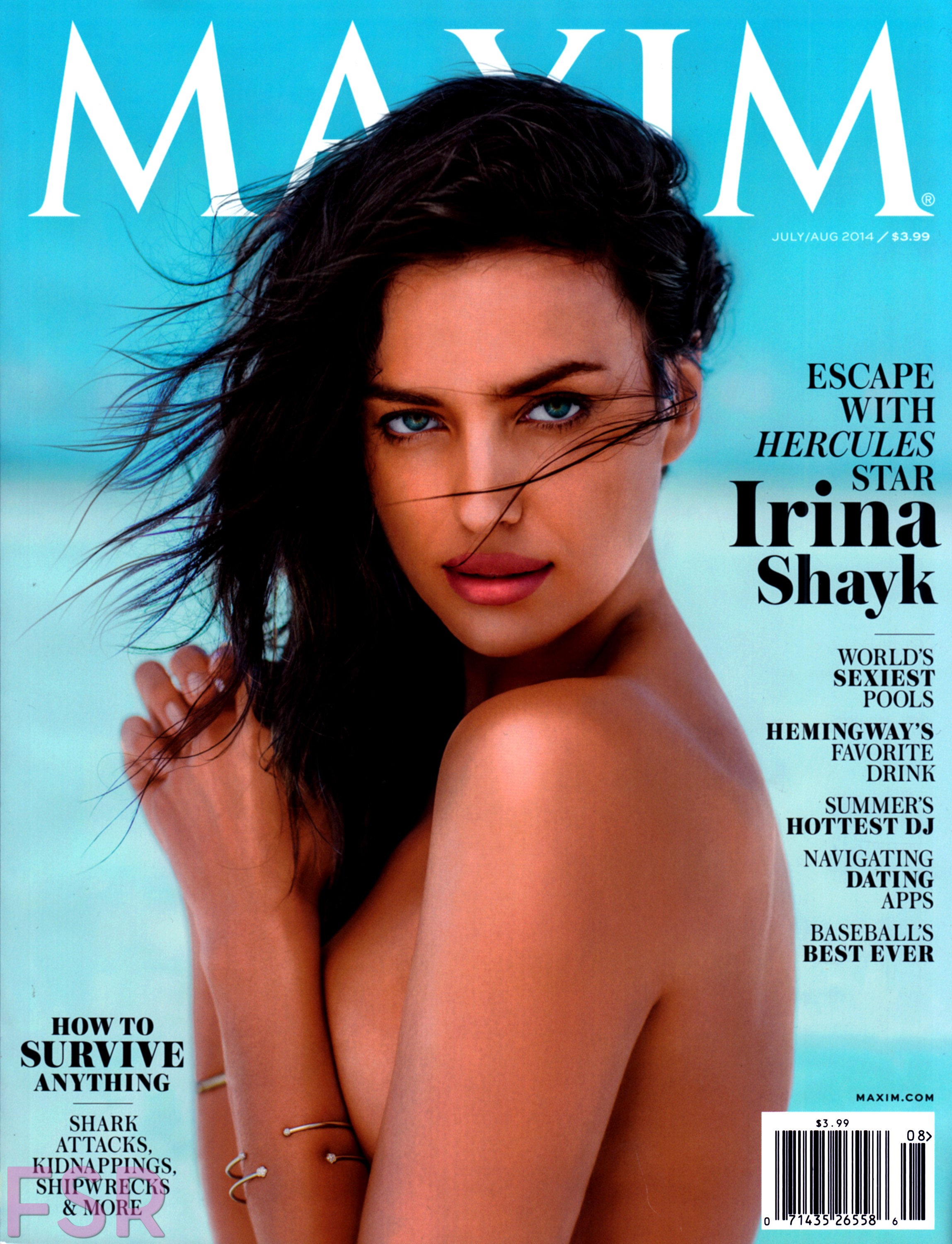 Irina Shayk for Maxim Magazine