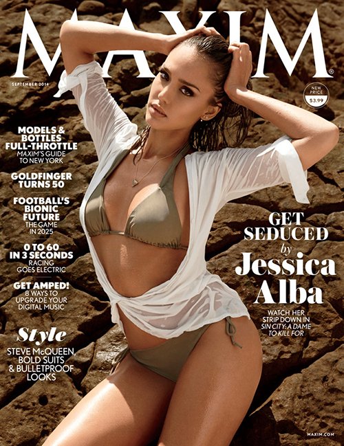 Jessica Alba for Maxim Magazine