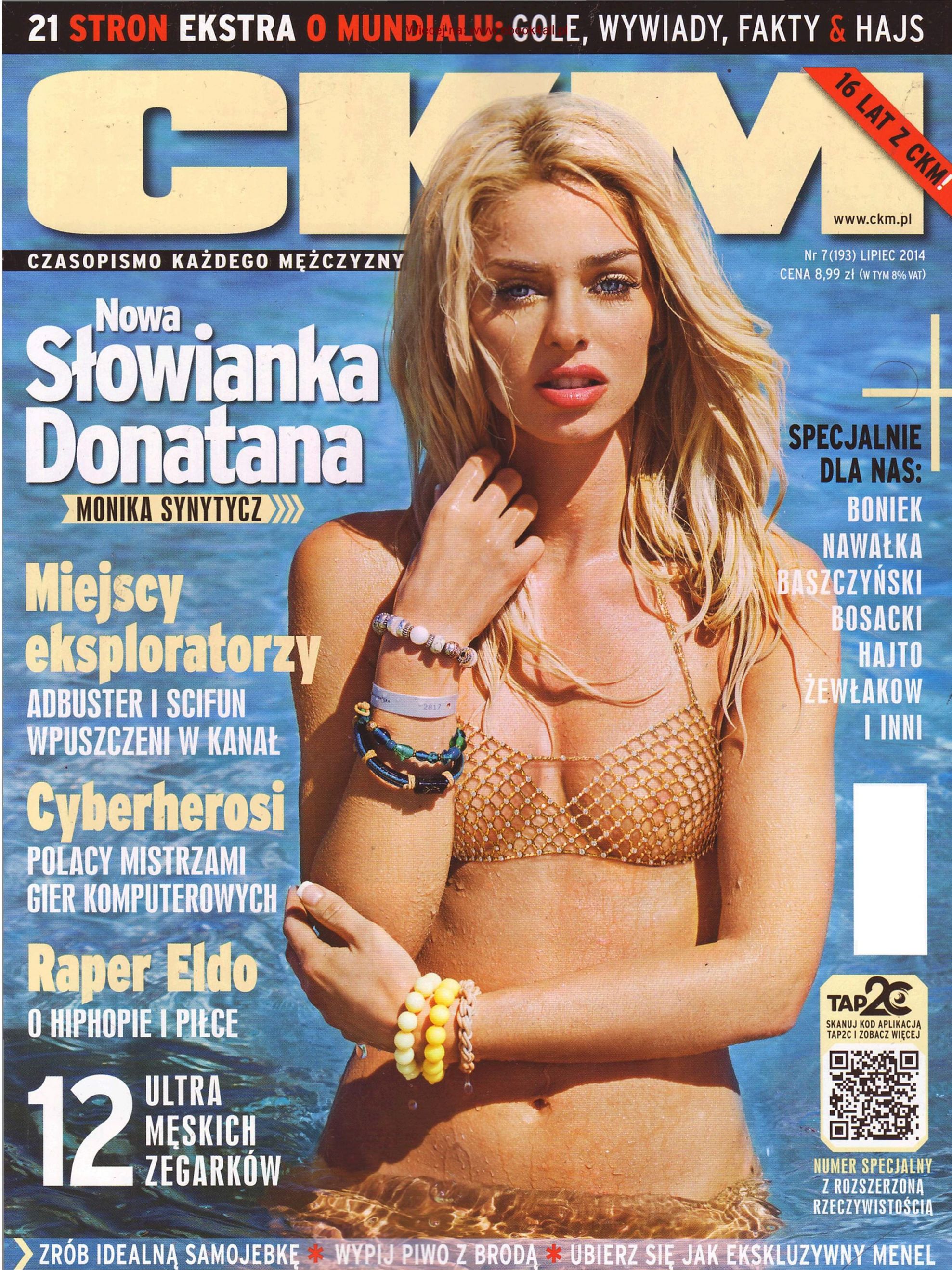 Monika Synytycz for CKM Magazine Poland