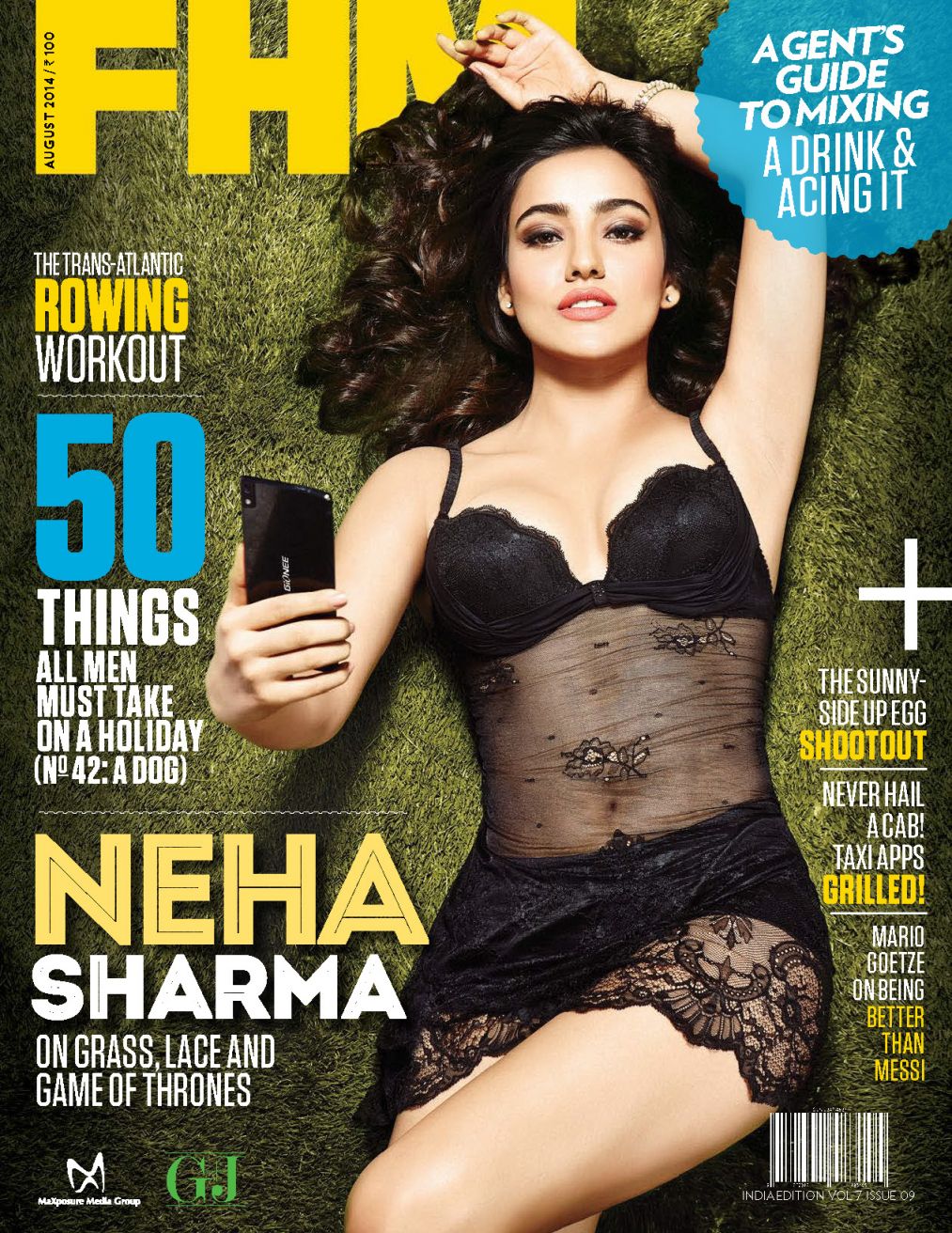 Neha Sharma for FHM Magazine India