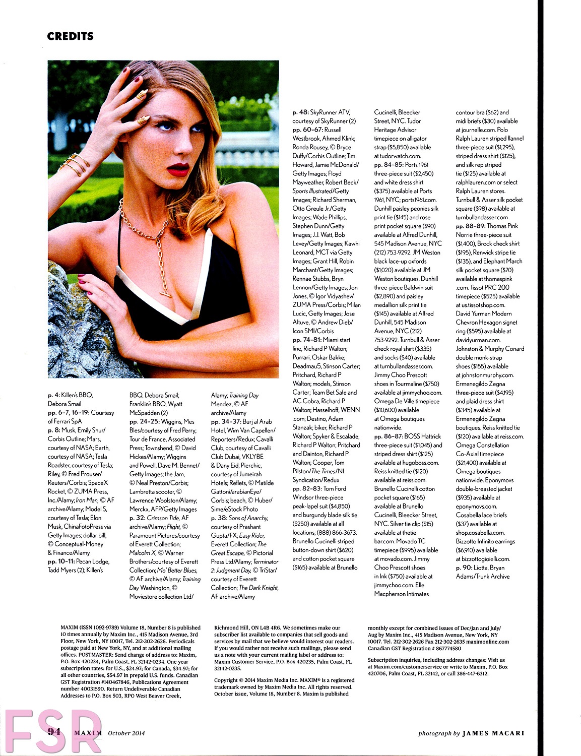 Angela Lindvall for Maxim Magazine