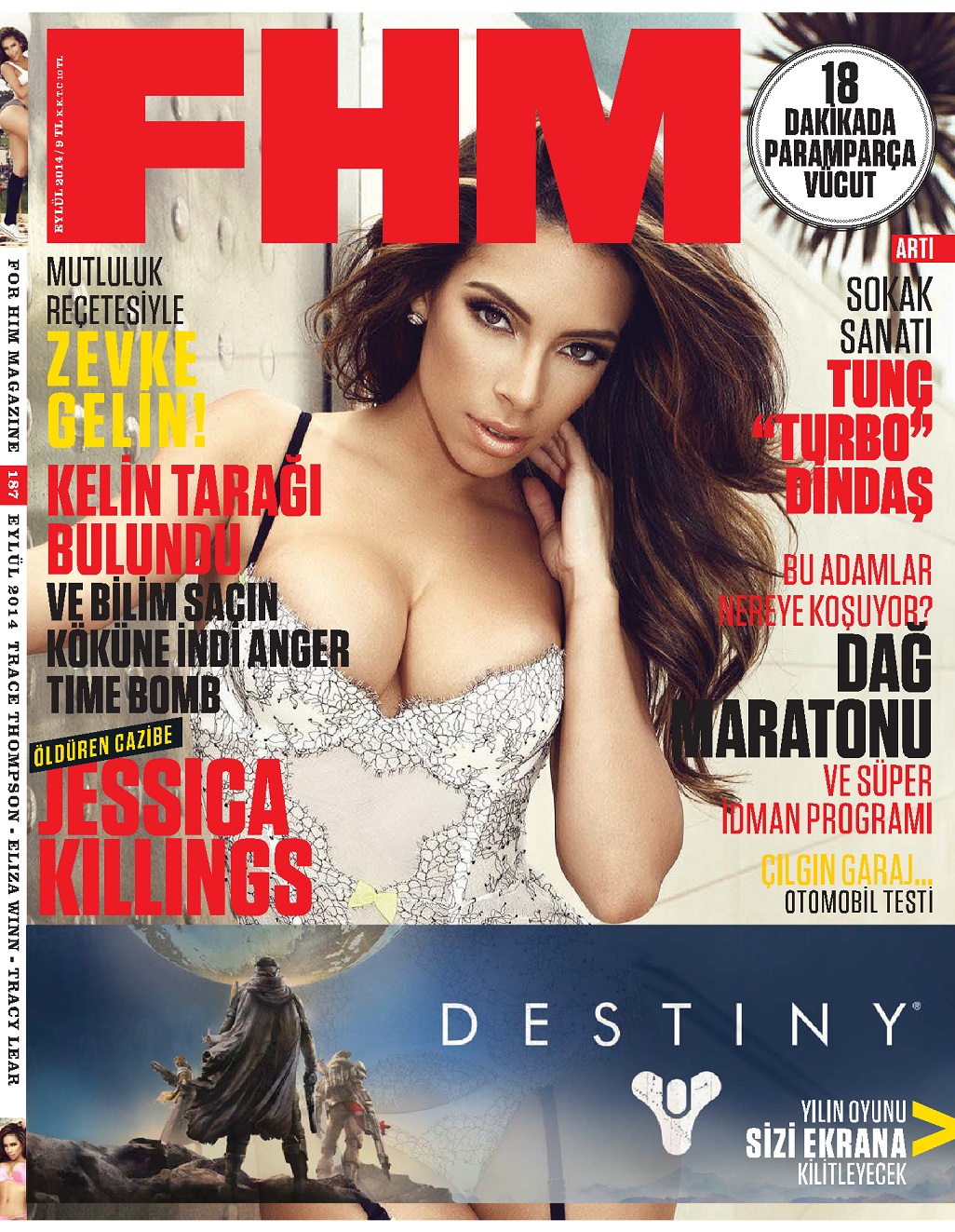 Jessica Killings for FHM Magazine Turkey