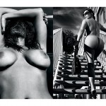 Kim Kardashian nude for Love Magazine 13