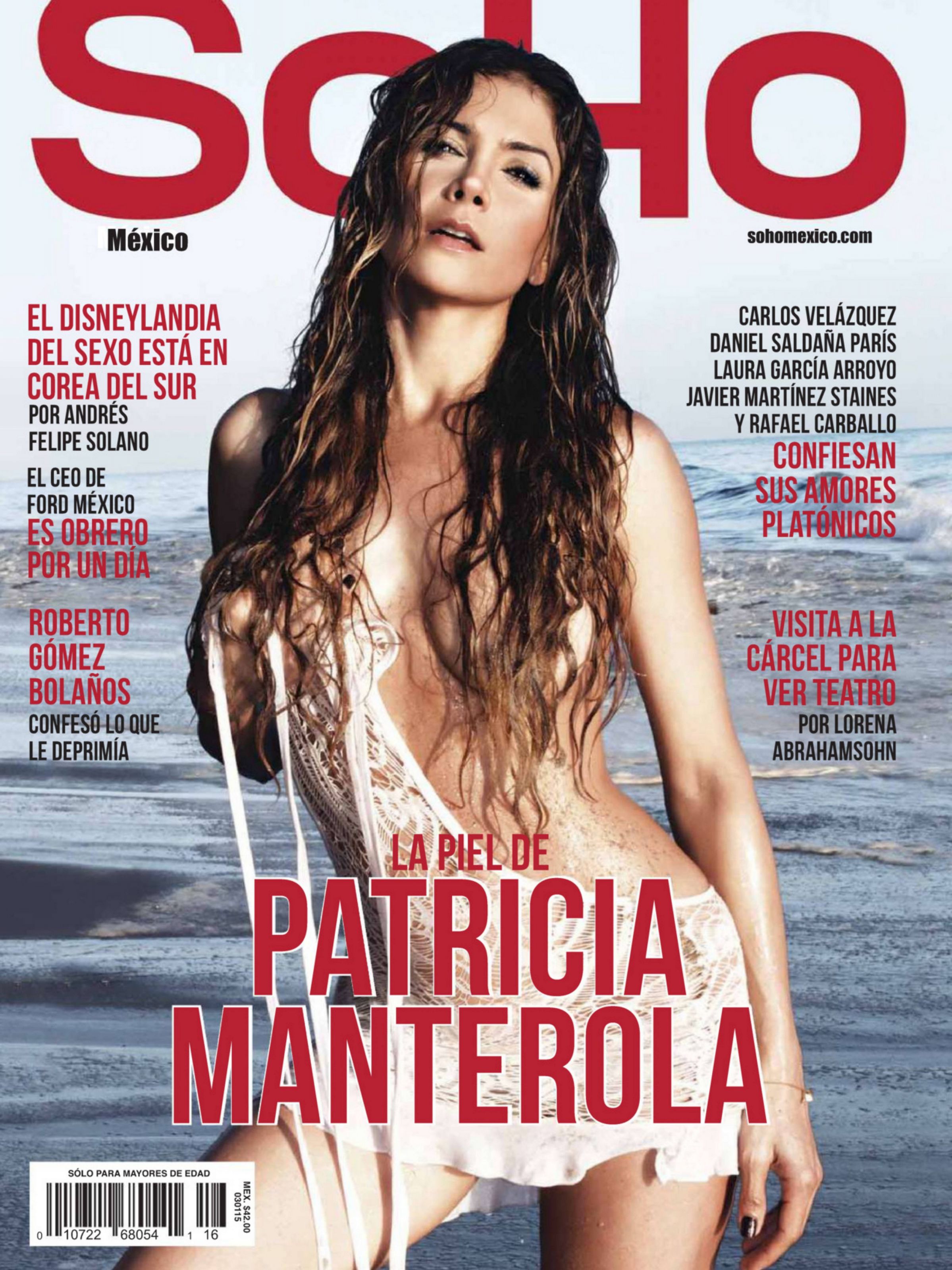 Patricia Manterola for SoHo Magazine Mexico