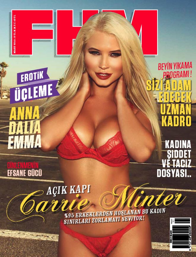 Carrie Minter for FHM Magazine Turkey