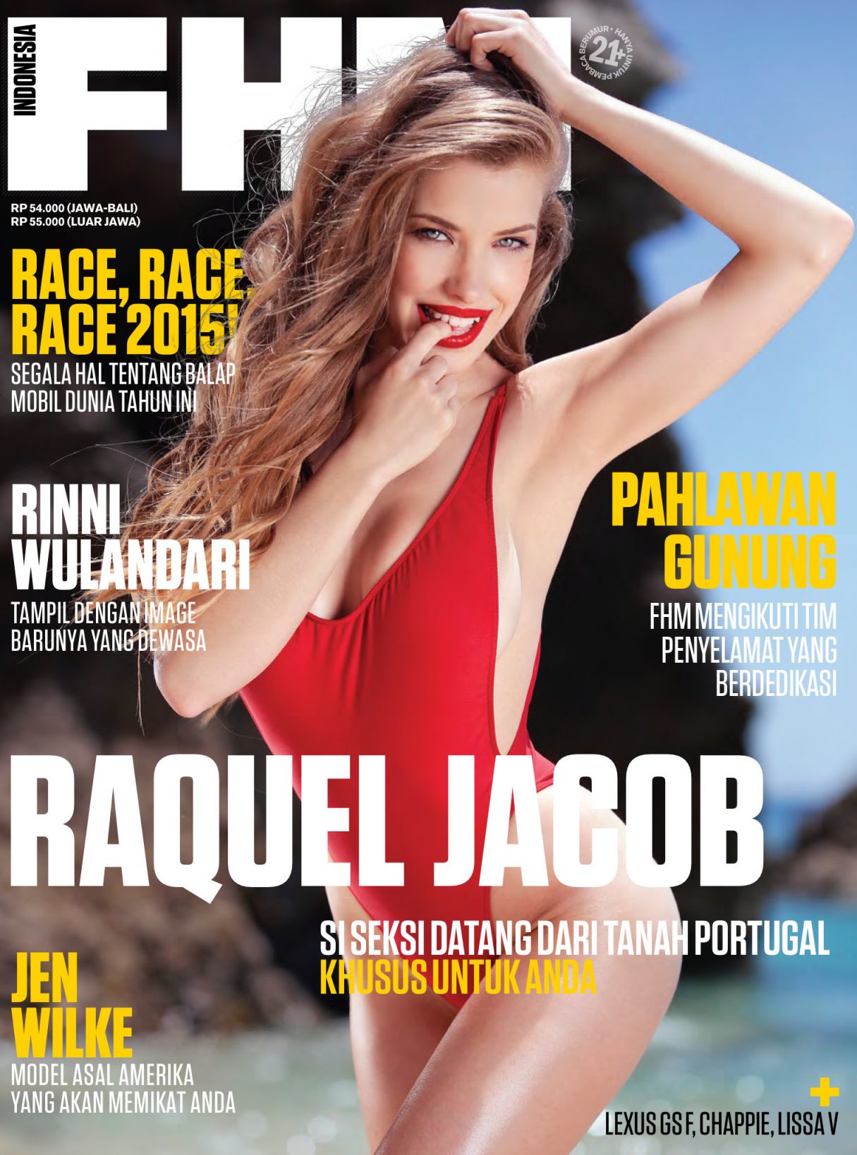 Raquel Jacob for FHM Magazine Indonesia